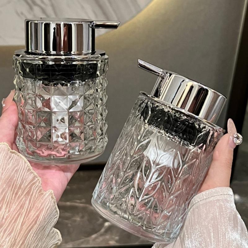 in stock high-grade foam hand sanitizer pump bottle marble foam pump bottle soap dispenser shower gel lotion bottle
