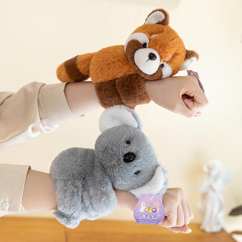 coati koala ring pop plush toy capibara doll doll claps hands around birthday gift for children