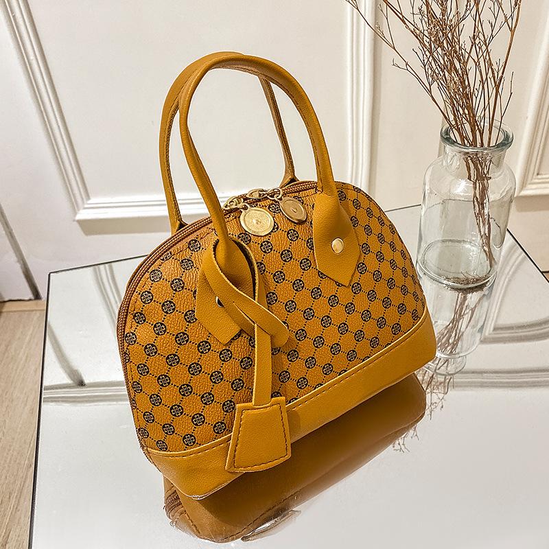 花料贝壳包2023ladies handbags跨境专供女包包女韩版时尚手提包产品图