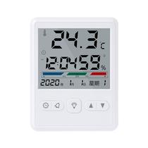 cross-border electronic hygrometer intelligent backlight indoor home high precision temperature measuring watch