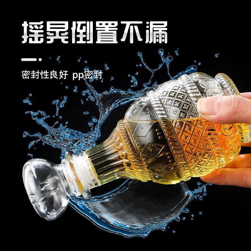 thick glass wine device fashion carved imported wine bottle red wine wine decanter wine device red wine sealed dead soldiers Application Scenario