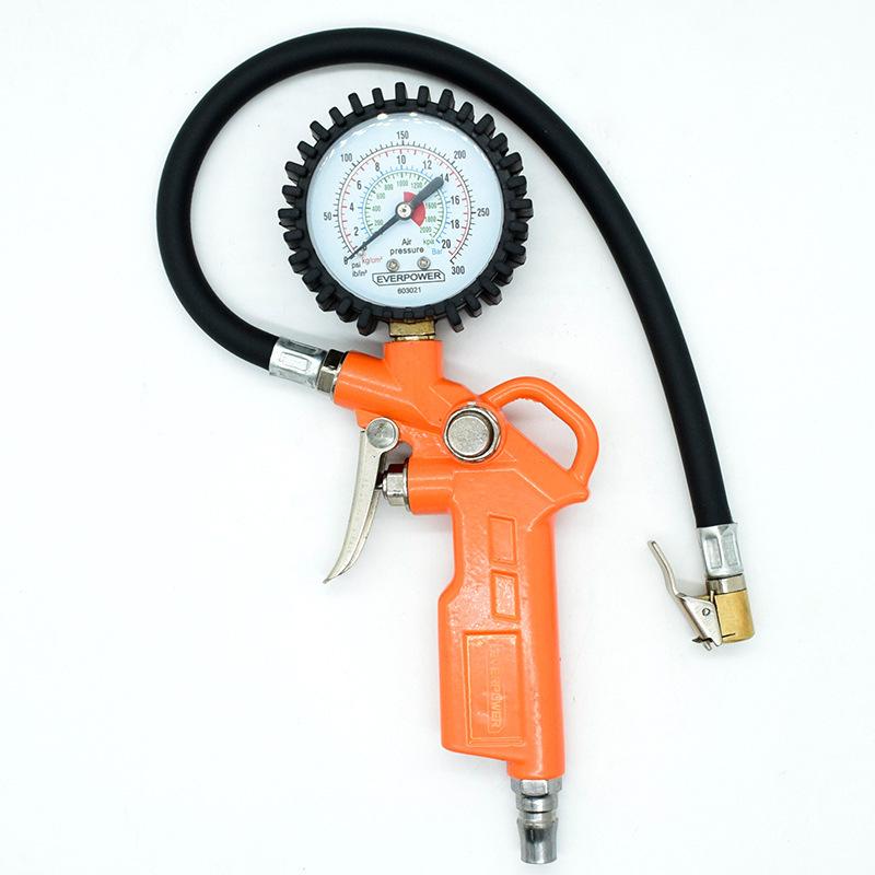 ivemor tire inflator precision detection tire pressure car tire barometer (pointer type)