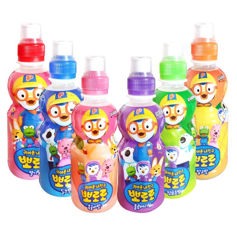 south korea imported pororo pororo pororo children lactobacillus beverage summer fruit flavor lactic acid drinks fruit flavor