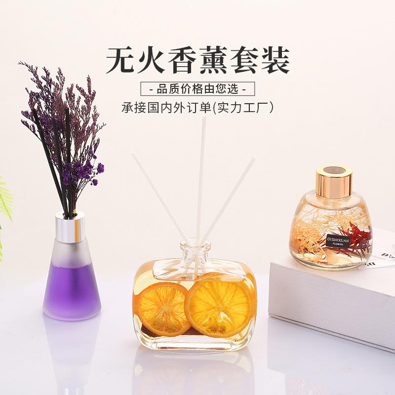 red and green source reed diffuser essential oil rattan fragrance home indoor hotel air freshener car aromatherapy decoration full figure