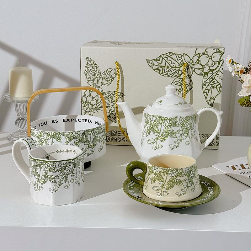 ceramic teapot tea making household high temperature resistant health pot single teapot tea making chinese kettle coffee pot water pitcher teapot