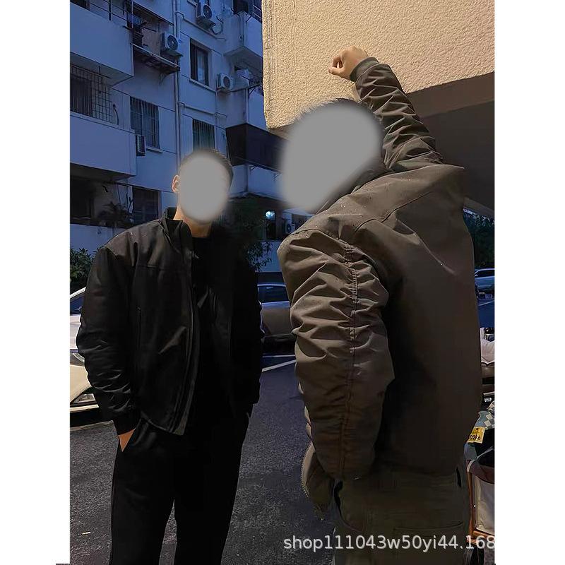 american-style three-proof cotton-padded clothes workwear ma-1 flight jacket outdoor function warm-keeping cotton clothing stand-up collar casual jacket