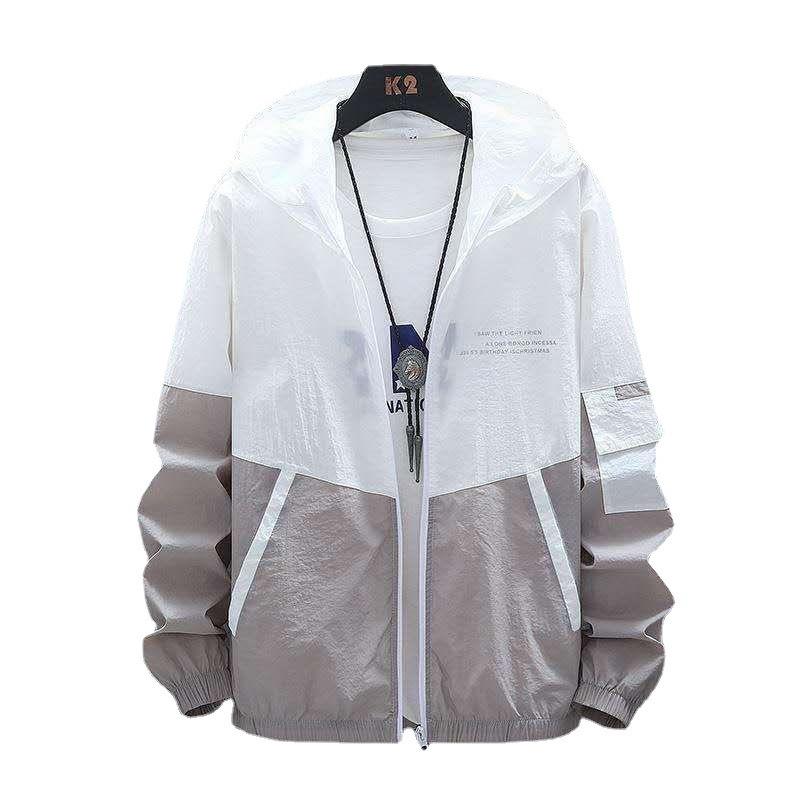 Summer Sun Protective Clothes Men's Women's Hoodie Breathable Skin Trench Coat UV Protection Thin Outdoor Sun-Protective Clothing Exclusive for Fishing Item Picture
