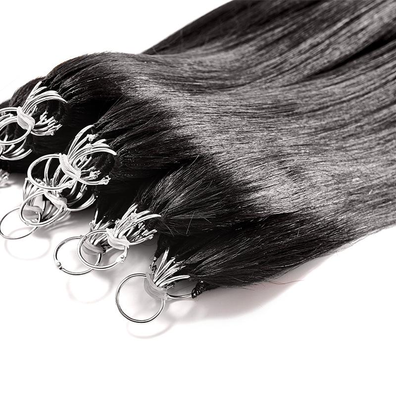 second generation feather hair extension new double line seamless hair extensions real hair women's hair long straight real hair in stock wholesale full figure