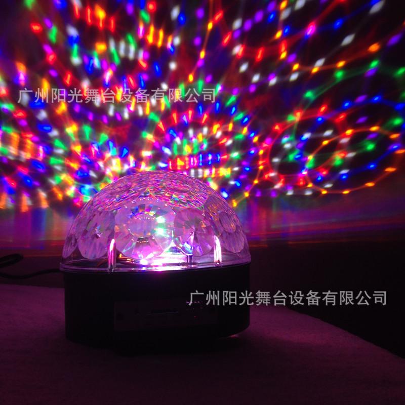 factory direct sales rgb bluetooth led crystal magic ball lamp ktv home dmx private room bar disco stage lights