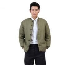 cotton-padded jacket thickened cotton cold-proof warm factory labor protection cotton-padded jacket cold storage cotton-padded coat old-fashioned cotton-padded pants army green suit