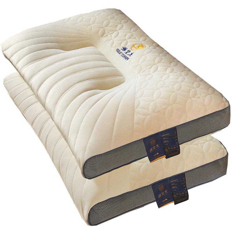 thailand latex pillow pair household natural rubber single dormitory students cervical pillow insert improve sleeping wholesale Item Picture