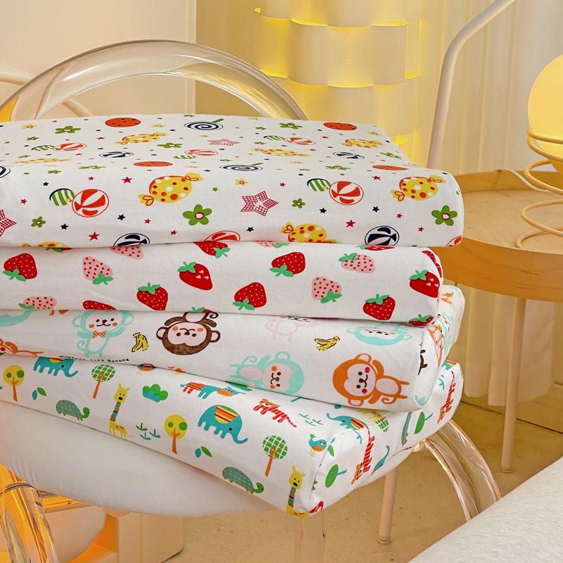 factory wholesale thailand children's latex pillow printed cotton children's pillow kindergarten nap pillow gift wholesale details Picture