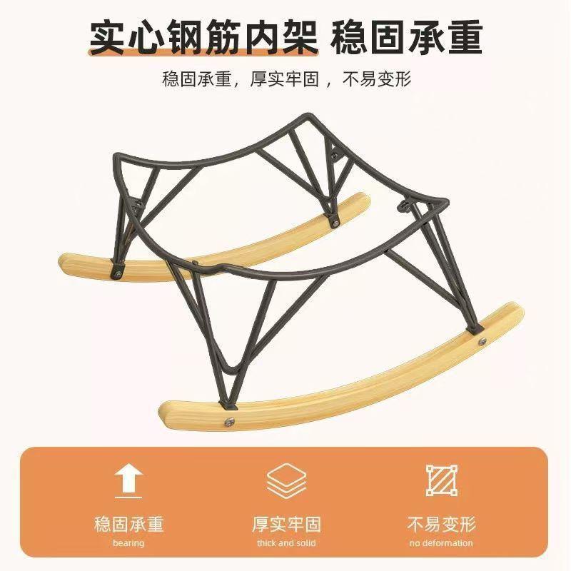 penguin rocking chair recliner bedroom adult small sofa home lazy sofa living room casual and comfortable rocking chair Application Scenario