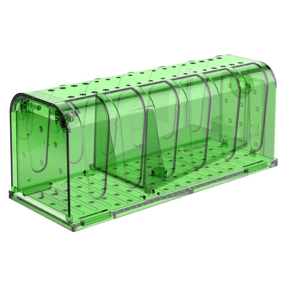 home scratching fantastic mouse trap see-through mousetrap box plastic mousetrap clamshell mousetrap cage Item Picture