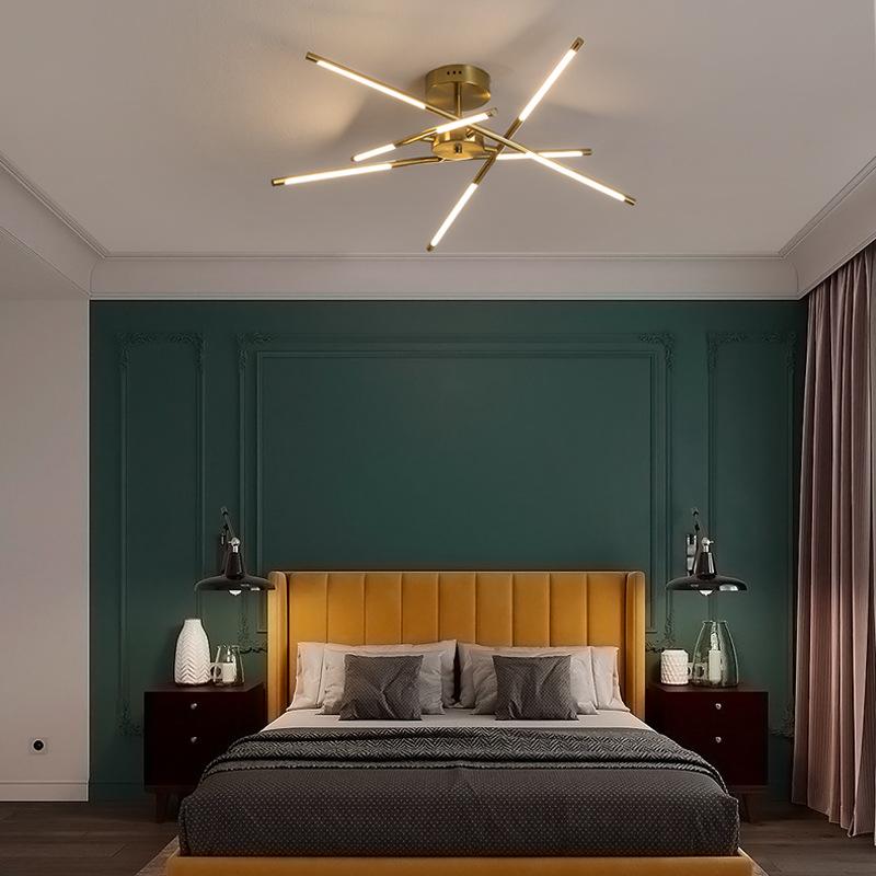 Modern Minimalist Living Room LED Ceiling Light Creative Home Personality Dining-Room Lamp Study and Bedroom Shaped Decorative Lighting Specification drawing