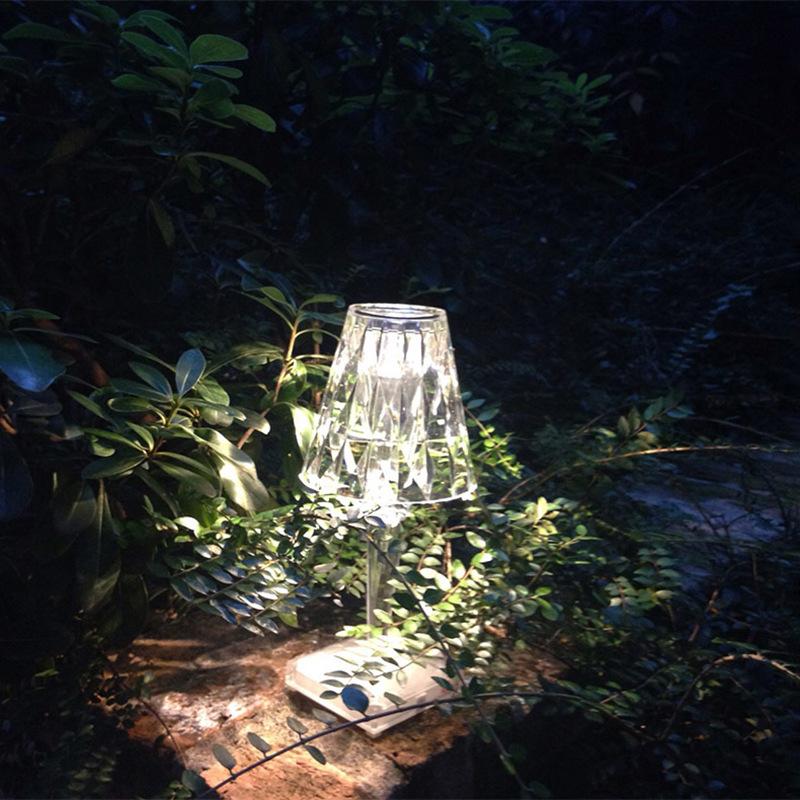Shenzhen Led Crystal Lamp Wholesale Indoor and Outdoor Decoration Romantic Crystal Table Lamp Can Make Logo Beautiful and Easy to Use Specification drawing