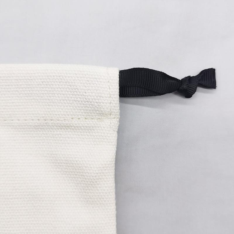 factory wholesale fiberglass canvas drawstring bundle environmental friendly muslin bag jewelry packaging small cloth bag jewelry storage bag Application Scenario