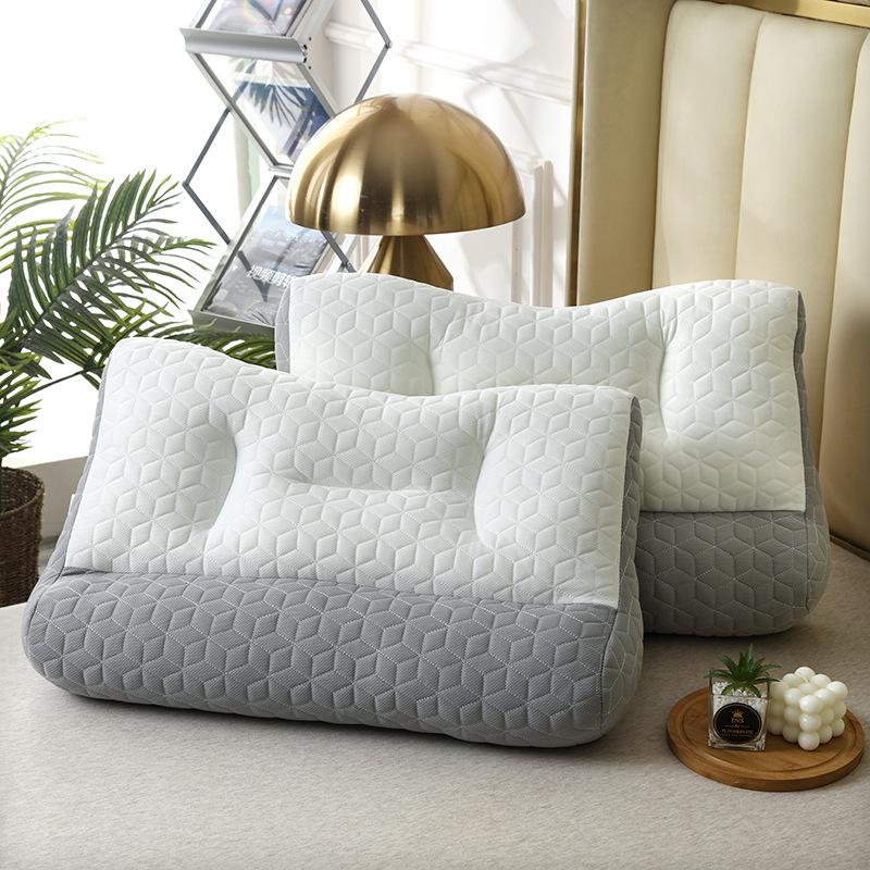 pillow pillow core cervical support improve sleeping latex pillow household adult single side sleeping partition pillow full figure