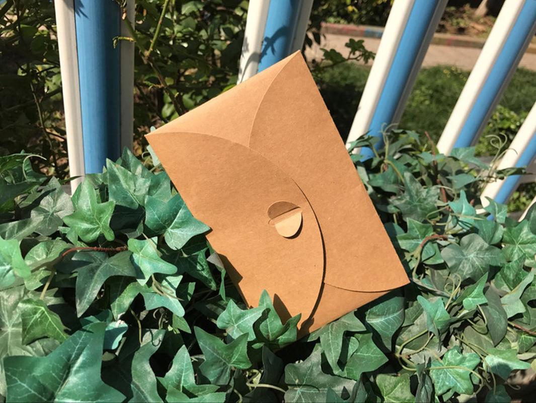 300g kraft paper envelope retro kraft paper envelope handmade diy accessories envelope factory direct sales Specification drawing
