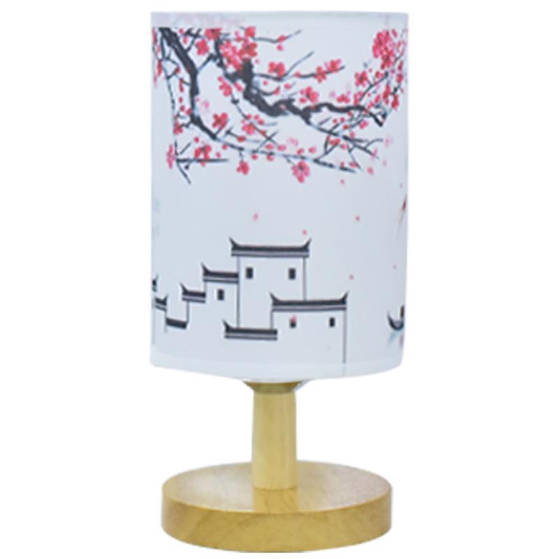 chinese style artistic table lamp bedroom sleep bedside lamp vintage ornament dormitory led small night lamp atmosphere creative Item Picture