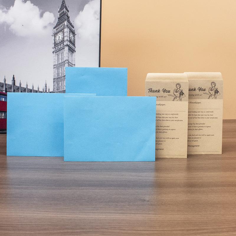 foreign trade color kraft paper envelope colorful paper jam parchment paper chinese envelope writing paper set in stock wholesale