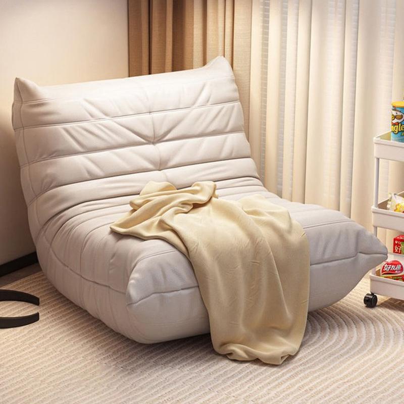 caterpillar pedal single internet celebrity lazy sofa bedroom small sofa living room reclining leisure chair tatami recliner details Picture