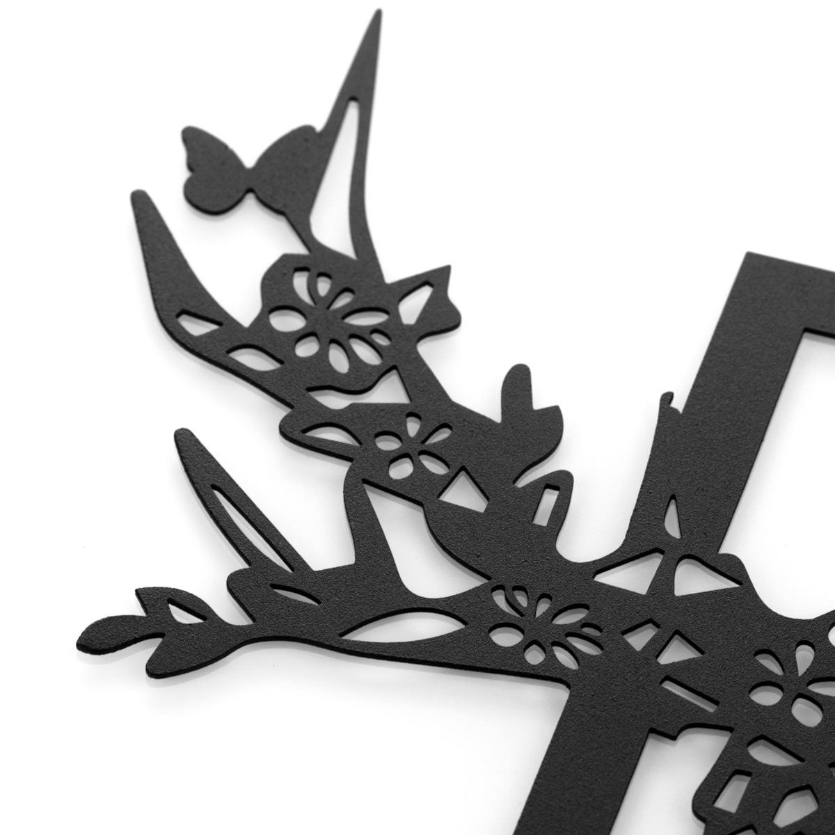 large metal deer wall art decoration country cottage decoration hunting decoration modern artistic home decorative wall Application Scenario