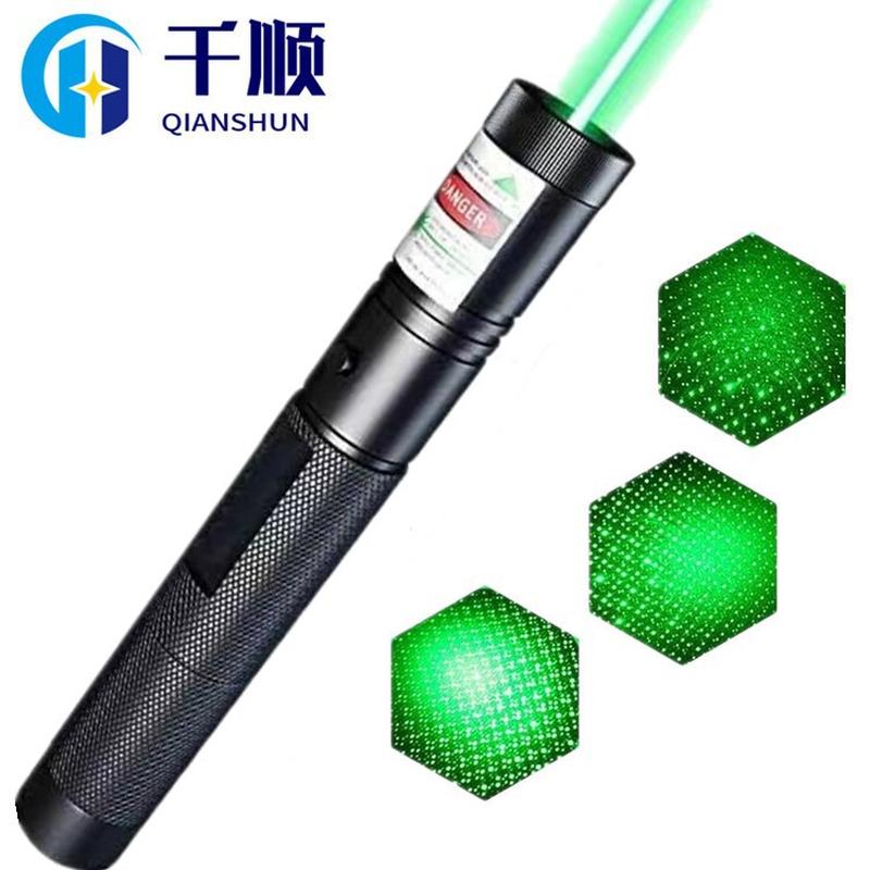 303 laser flashlight charging laser light starry sky teaching sales sand tray pen red and green light indicator pen