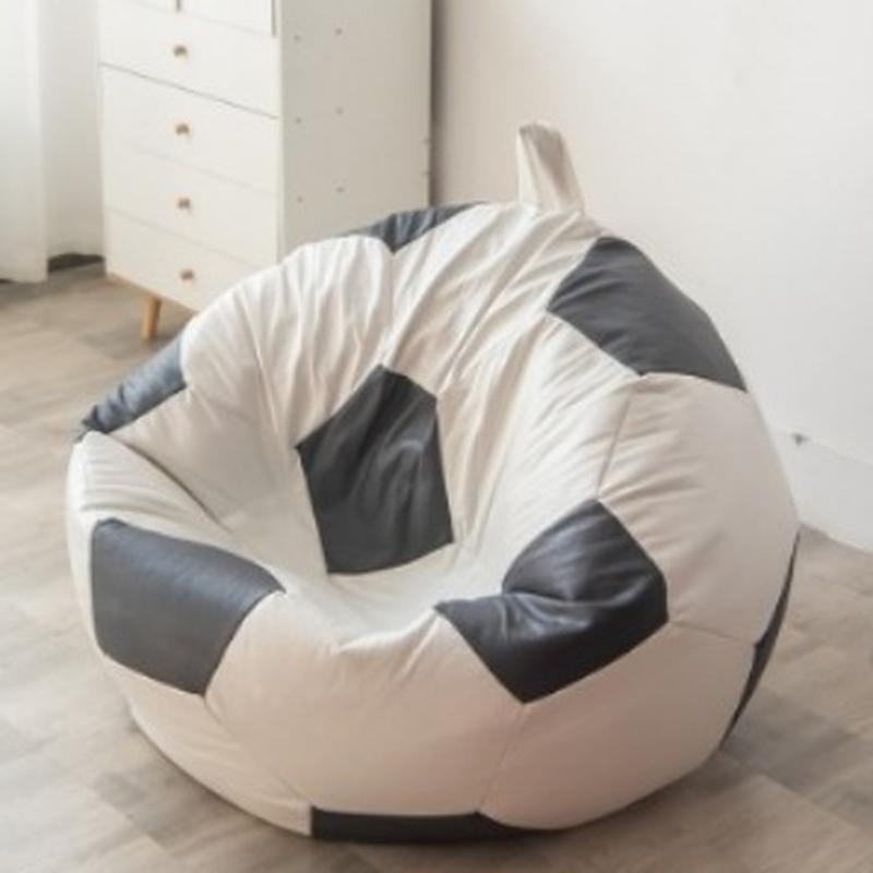 football cartoon lazy sofa home reclining sleeping tatami children reading book bean bag lounge sofa chair full figure