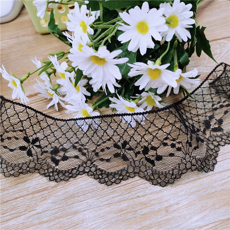 mesh small lace 5cm non-elastic lace clothing ornament hat and other accessories wholesale Specification drawing