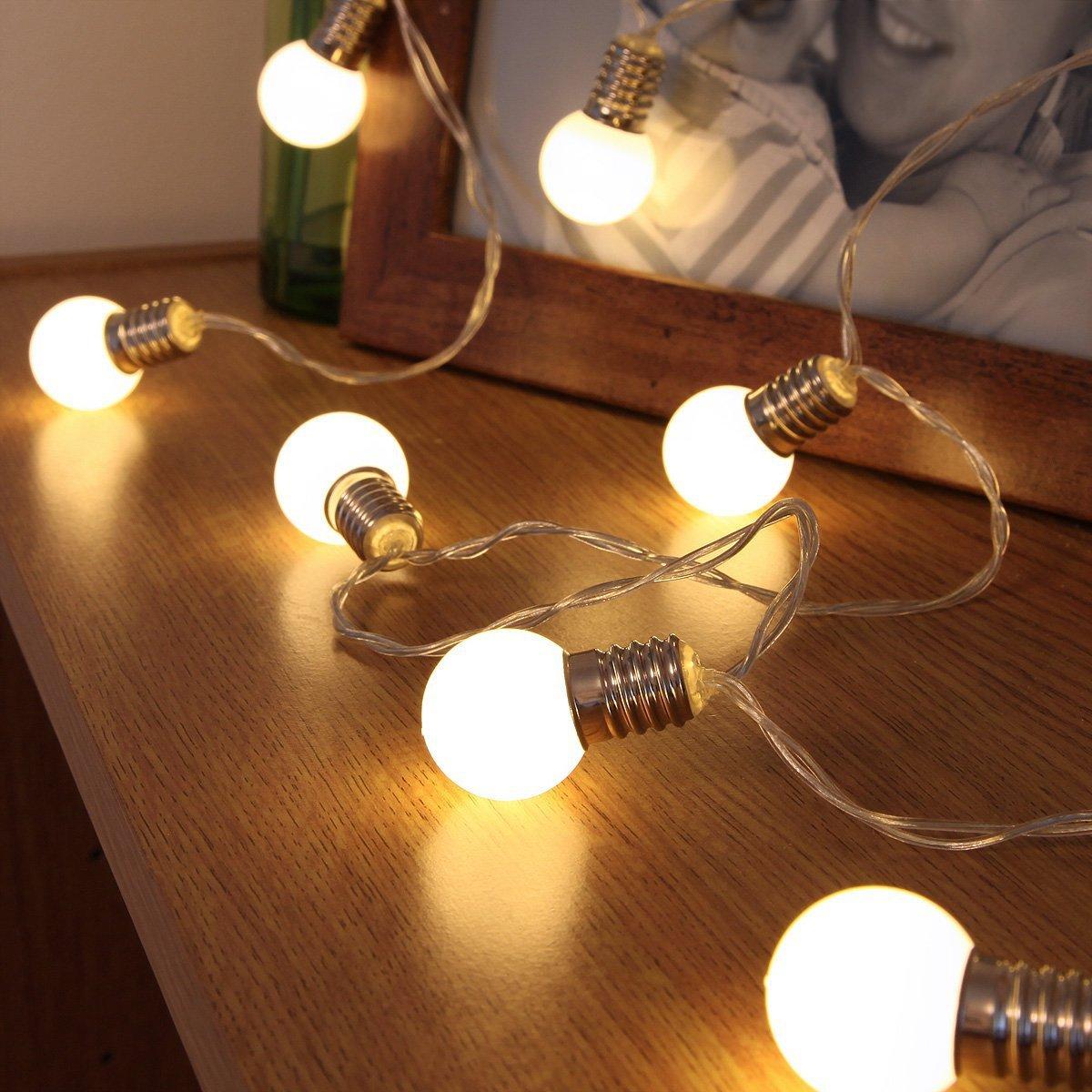 5cm led colored lamp large ball string wedding room wedding home decoration genoptics aura essence christmas decoration light festival Application Scenario