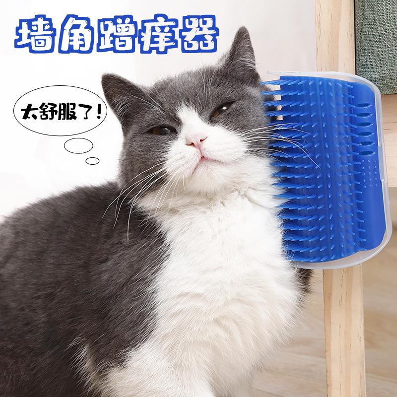 pipitao corner petting post corner massage brush petting petting post anti-itching and itching brush itching device