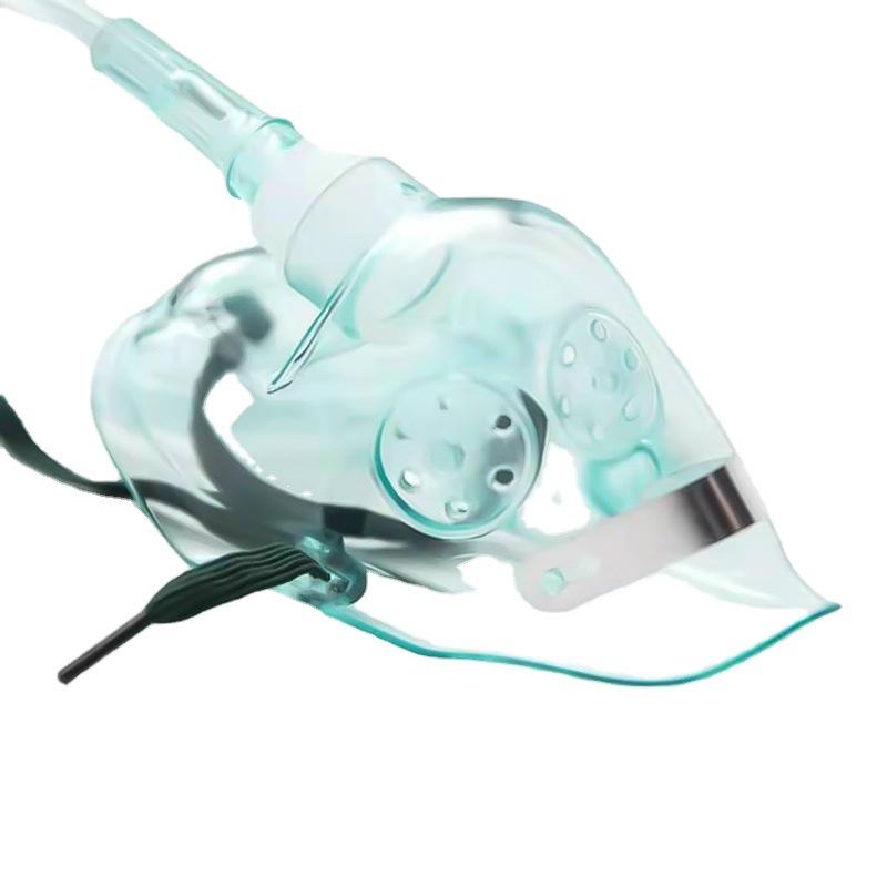 wholesale oxygen mask medical disposable adult and children oxygen mask household oxygen generator universal respiratory accessories details Picture