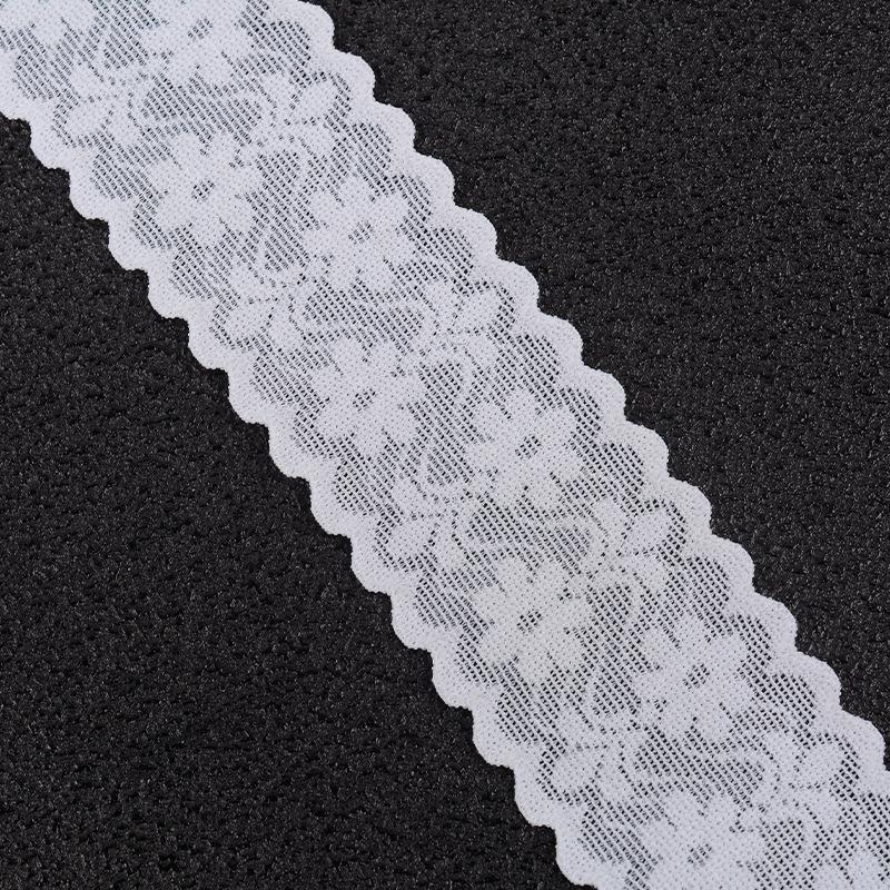new elastic nylon lace knitted lace 3cm lace accessories factory wholesale full figure