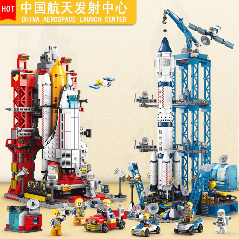 lele brothers one piece dropshipping military space shuttle building blocks compatible with lego puzzle assembled boy toys free shipping