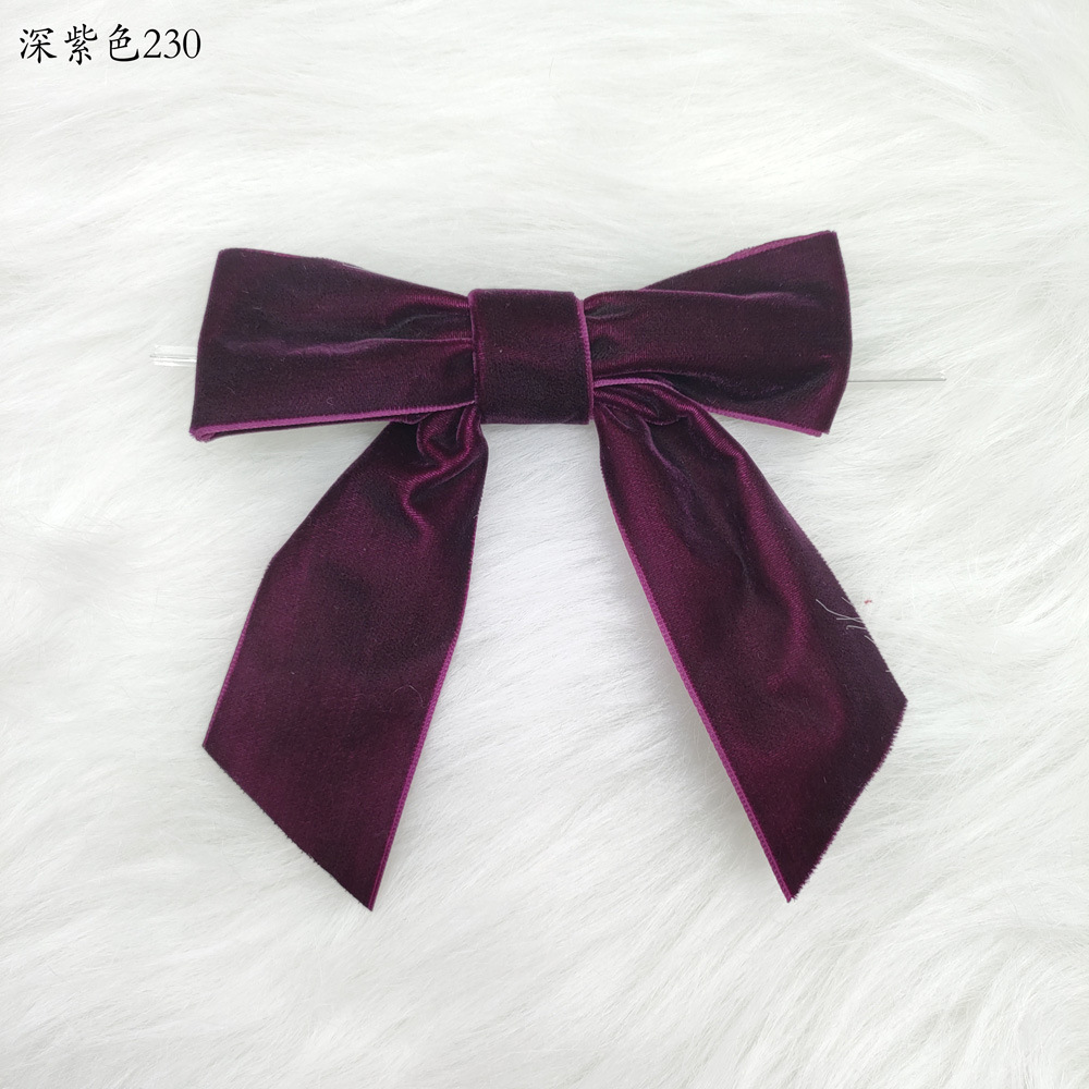 Creative Chenmo Accessories, velvet handcrafted hair clips, hair accessories, exquisite hair clips, elegant hair accessories for ladies, no damage to hair quality, light and easy to wear detail image 9