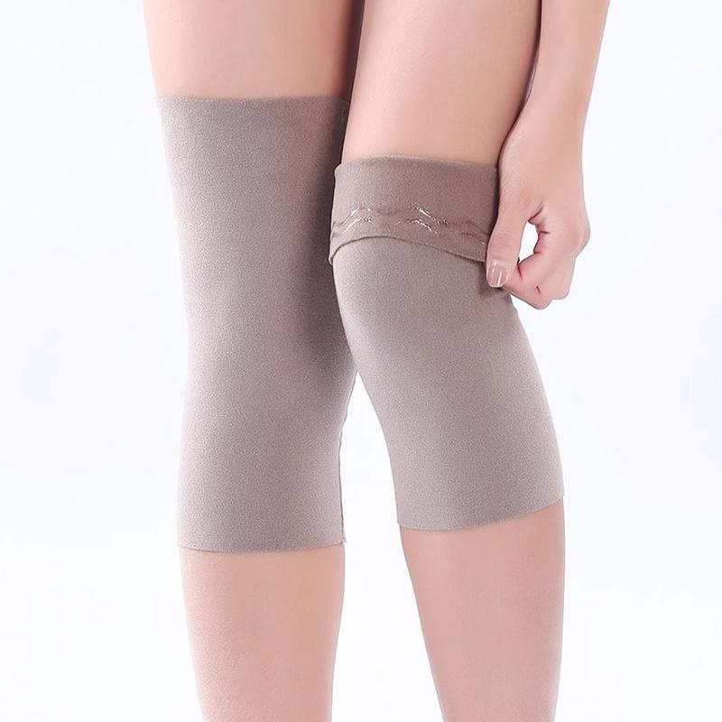 autumn and winter heating cold-proof dralon kneecap plus pocket warm sports patch leg gaurd set slow down cold leg joint pain