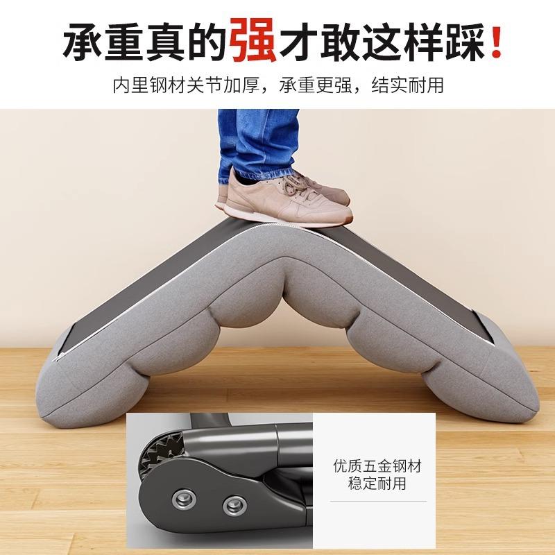 lazy sofa tatami single bedroom bay window bed dormitory folding backrest sleeping and lying small sofa cushion Specification drawing