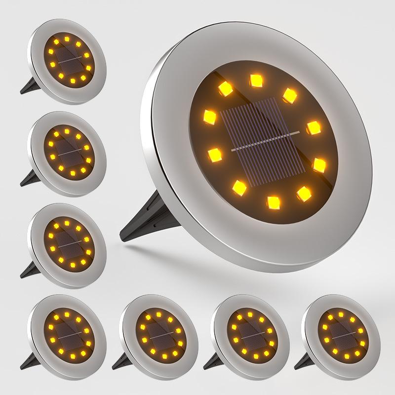 solar underground light light source plate 8/10/12 led solar epoxy board 2v/100ma lamp power panel details Picture