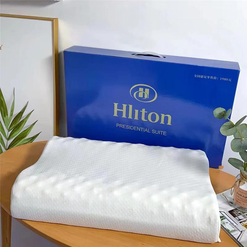 hilton natural latex pillow wholesale adult neck pillow insert children cervical massage pillow gift one piece dropshipping Application Scenario