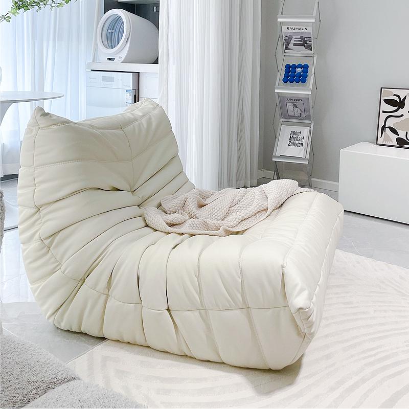 lazy sofa caterpillar couch bedroom balcony lying single tatami internet celebrity small sofa three living room
