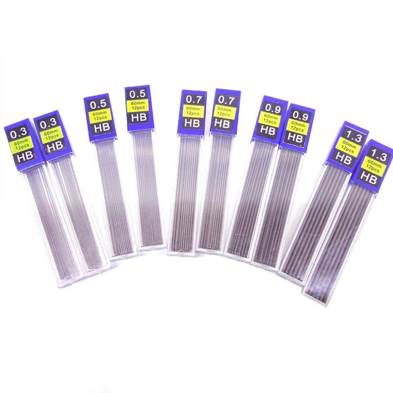 0.3/0.5/0.7/0.9/1.3mm mechanical pencil lead hb resin mechanical pencil lead writing supplies Item Picture