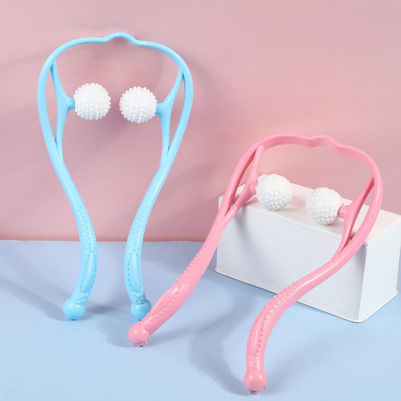 Multifunctional Manual Neck Massager Clip Neck Neck Neck Clamp Press Shoulder Neck Waist Kneading Household Massage Device