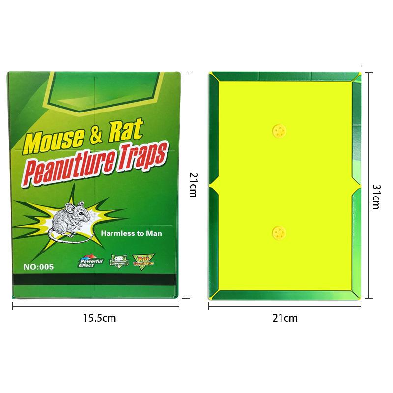 foreign trade manufacturers batch the mousetrap thickened plus-sized new one piece dropshipping household deratization stickers artifact stick glue mouse traps Item Picture