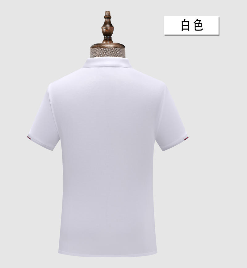 春夏新款宽松舒适奥代尔紧赛棉短袖翻领POLO衫DX-3344详情19