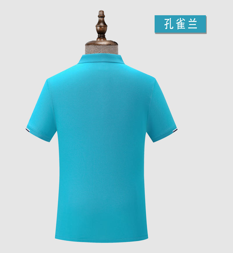 春夏新款宽松舒适奥代尔紧赛棉短袖翻领POLO衫DX-3344详情33