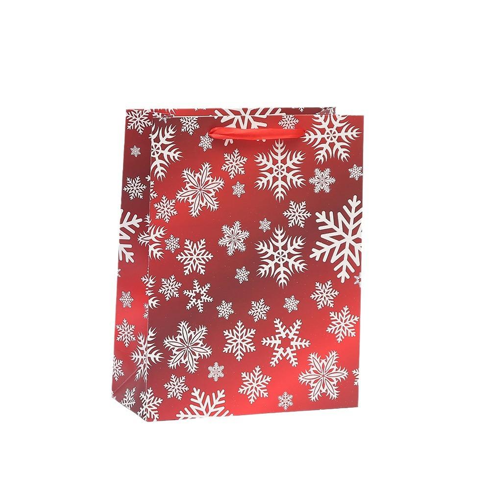 christmas gift bag hand-held packing bags candy gift bags apple packaging creative ivory board bag kraft paper bag Item Picture