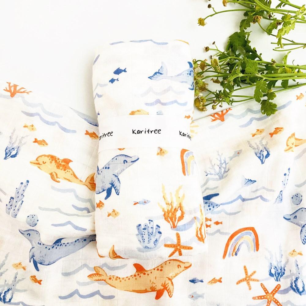 muslin gauze scarf bamboo cotton bath towel newborn swaddling gauze blanket baby's blanket baby and infant quilt Application Scenario
