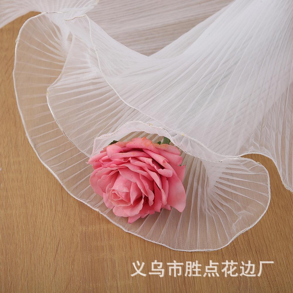 creative 28cm lamp beads spray yarn bouquet diy packaging material luminous mesh cake gift packaging lace details Picture