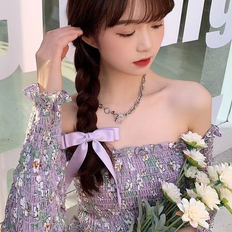 Creative accessory cotton head accessory hair clip unique design hair accessory simple and fashionable women's hair accessory detail image 3